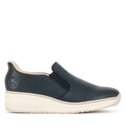 Halbschuhe Rieker 48761-14 Dunkelblau