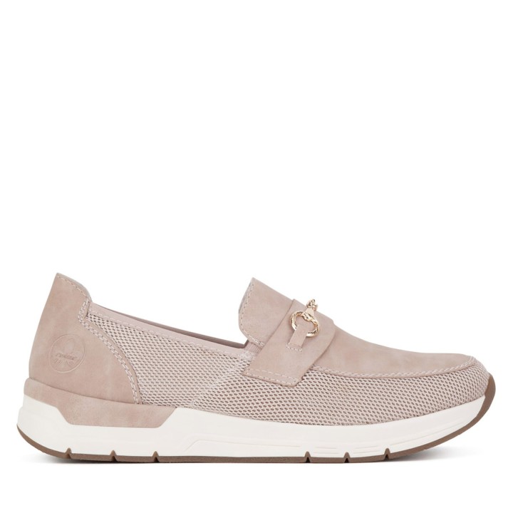 Halbschuhe Rieker 58955-31 Rosa