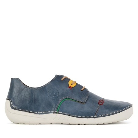 Halbschuhe Rieker 52528-14 Blau