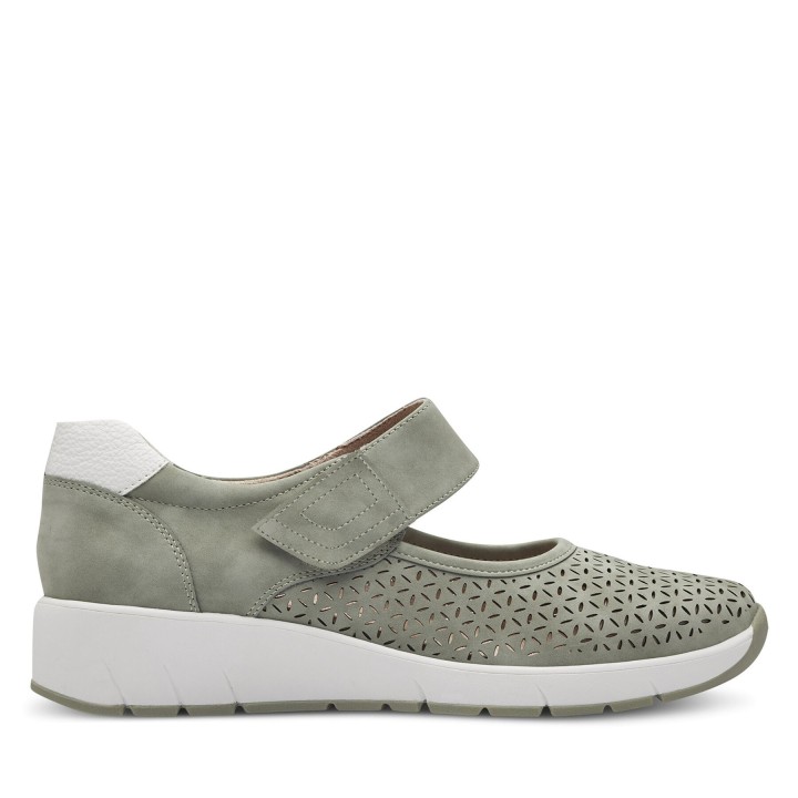 Halbschuhe Jana 8-24664-42 Grün