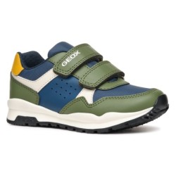 Geox Sneaker "J PAVEL", Runner Sneaker, Klettschuh für Freizeitaktivitäten