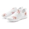 LASCANA Sneaker, zum Reinschlüpfen mit blumigem Muster VEGAN