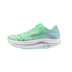 Mizuno Wave Rebellion Flash 2 Schuhe Grün SS25, Größe 40,5 - EUR