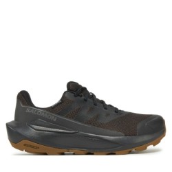 Trekkingschuhe Salomon Elixir Tour Waterproof L47576700 Schwarz