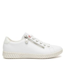 Halbschuhe Rieker N0900-81 Weiß