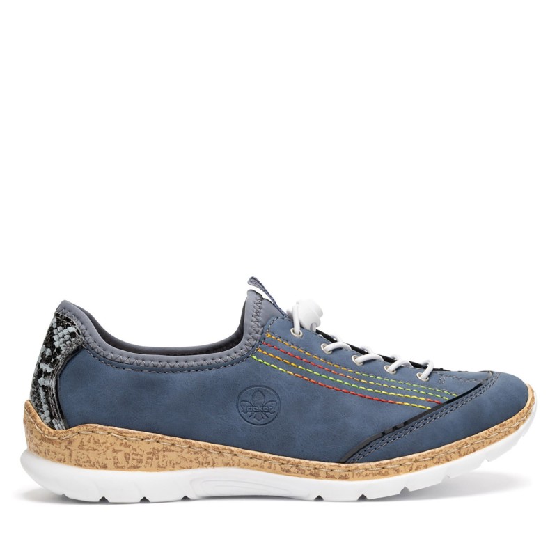 Halbschuhe Rieker N42T0-14 Blau