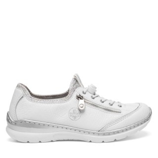 Halbschuhe Rieker L32P2-80 Weiß