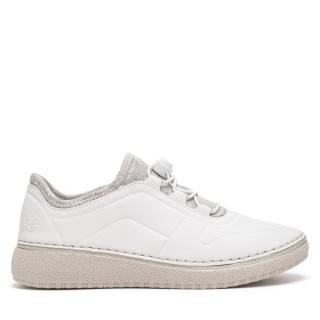 Halbschuhe Rieker 50960-80 Weiß