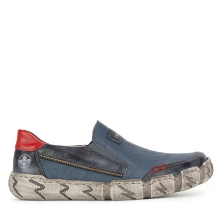 Halbschuhe Rieker L0359-12 Blau