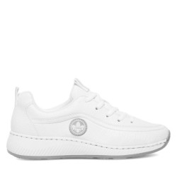 Halbschuhe Rieker N5504-80 Weiß