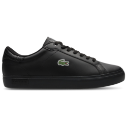 Lacoste Powercourt Herren Schuhe - Schwarz - Größe: 39.5 - Leder - Foot Locker