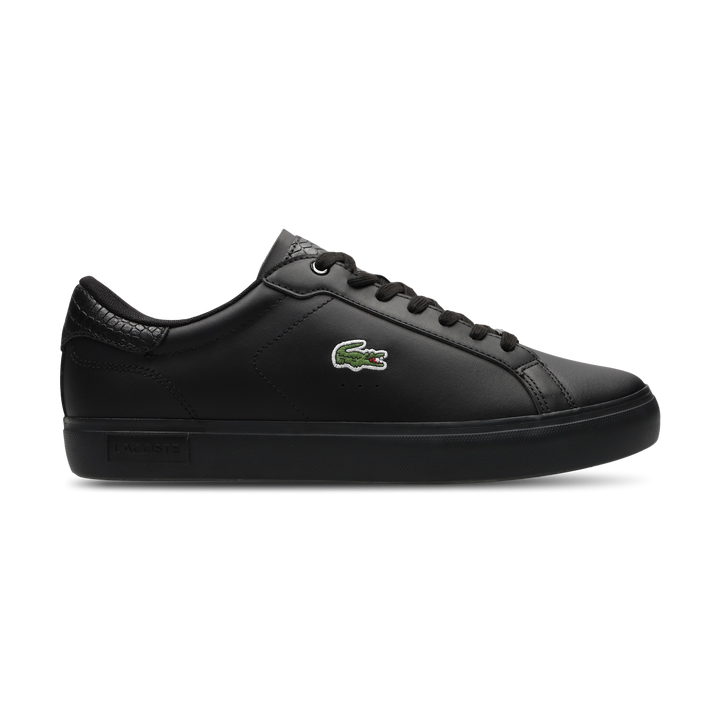 Lacoste Powercourt Herren Schuhe - Schwarz - Größe: 39.5 - Leder - Foot Locker
