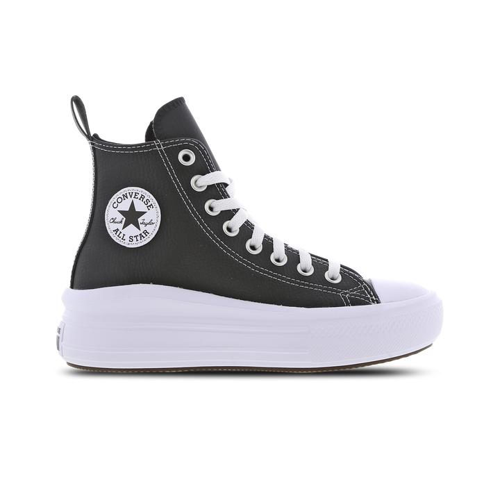 Converse Ctas Move Platform High Unisex Schuhe - Schwarz - Größe: 36 - Leder - Foot Locker