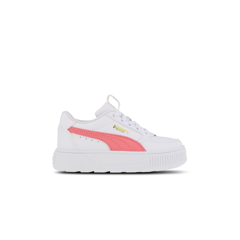 Puma Karmen Rebelle Unisex Schuhe - Weiß - Größe: 32 - Leder - Foot Locker