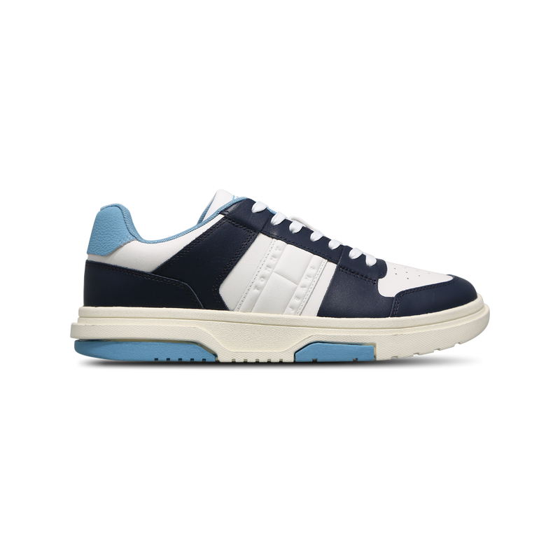 Tommy Jeans Cupsole Ess Herren Schuhe - Weiß - Größe: 40 - Leder - Foot Locker