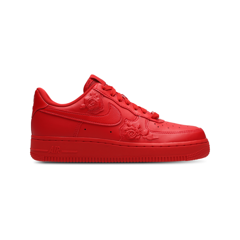Nike Air Force Damen Schuhe - Rot - Größe: 38.5 - Leder - Foot Locker