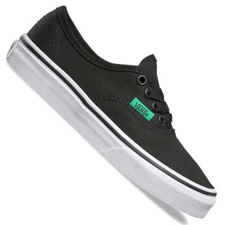 Vans K Authentic Kinder-Sneaker Sport Pop Black/Kelly Green