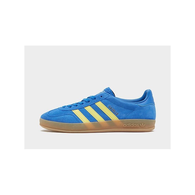 adidas Originals Gazelle Indoor - Blue - Mens, Blue