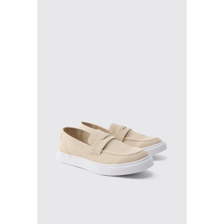 Slipper mit klobiger Sohle - Grau - 41, Grau