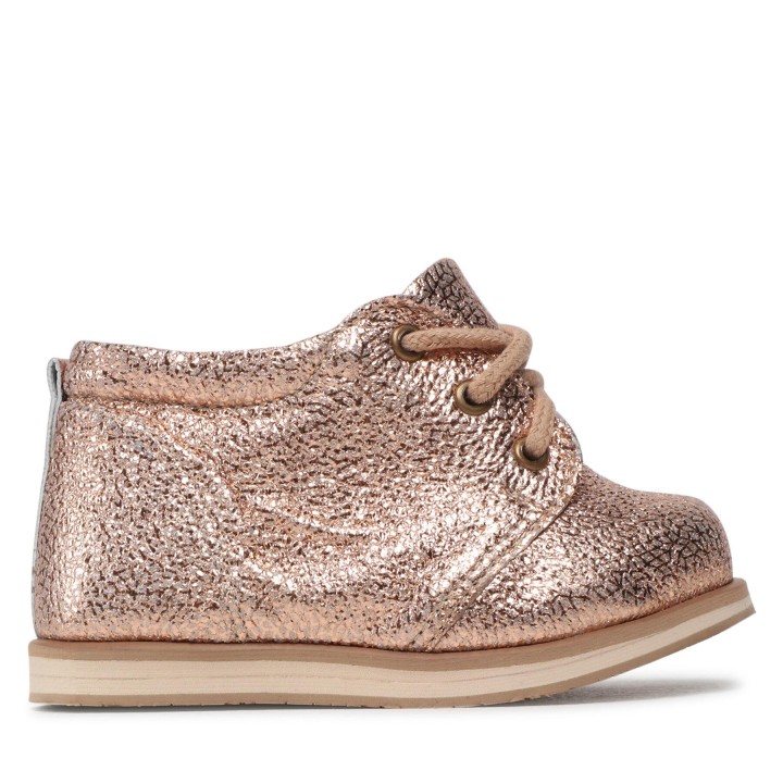 Schnürschuhe Zarro D78 Goldfarben