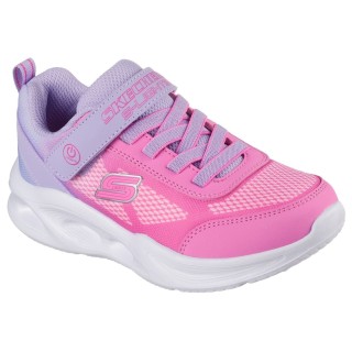 Skechers Sneaker "SKECHERS SOLA GLOW LIGHTS", Slip-OnSneaker, Blink,-Klettverschluss, Größenschablone zum Download