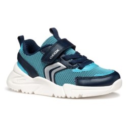 Geox Sneaker "J LOFTUS BOY", Freizeitschuh, Kindergartenschuh mit Geox Spezial Membrane