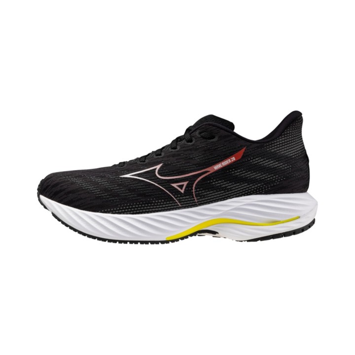 Mizuno Wave Rider 28 Schuhe Schwarz SS25, Größe 41 - EUR