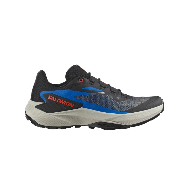 Salomon Genesis Schuhe Schwarz Blau SS25, Größe EU 42 2/3