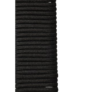 Runde Schnürsenkel 100 cm - Schwarz