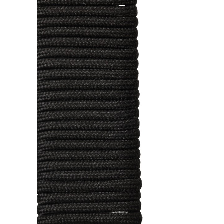 Runde Schnürsenkel 100 cm - Schwarz