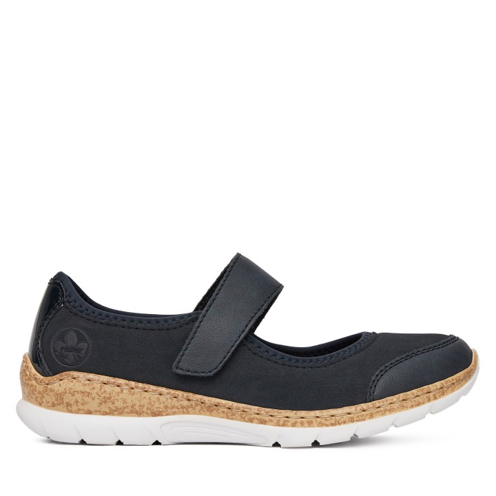 Halbschuhe Rieker N42B0-14 Dunkelblau