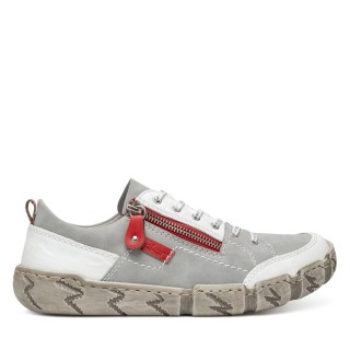 Halbschuhe Rieker L0302-40 Weiß