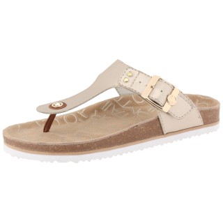 TOM TAILOR Zehentrenner, Sommerschuh, Schlappen, Dianette mit verstellbarer Schnalle