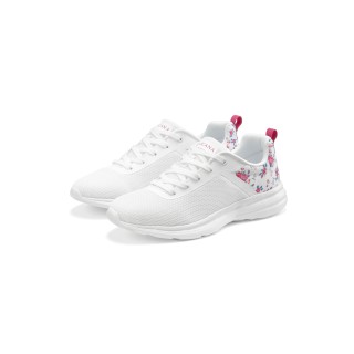 LASCANA Sneaker, Freizeitschuh, Halbschuh mit Blumen-Print VEGAN