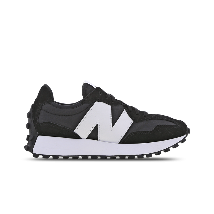 New Balance 327 Damen Schuhe - Schwarz - Größe: 36.5 - Leder, Synthetik - Foot Locker