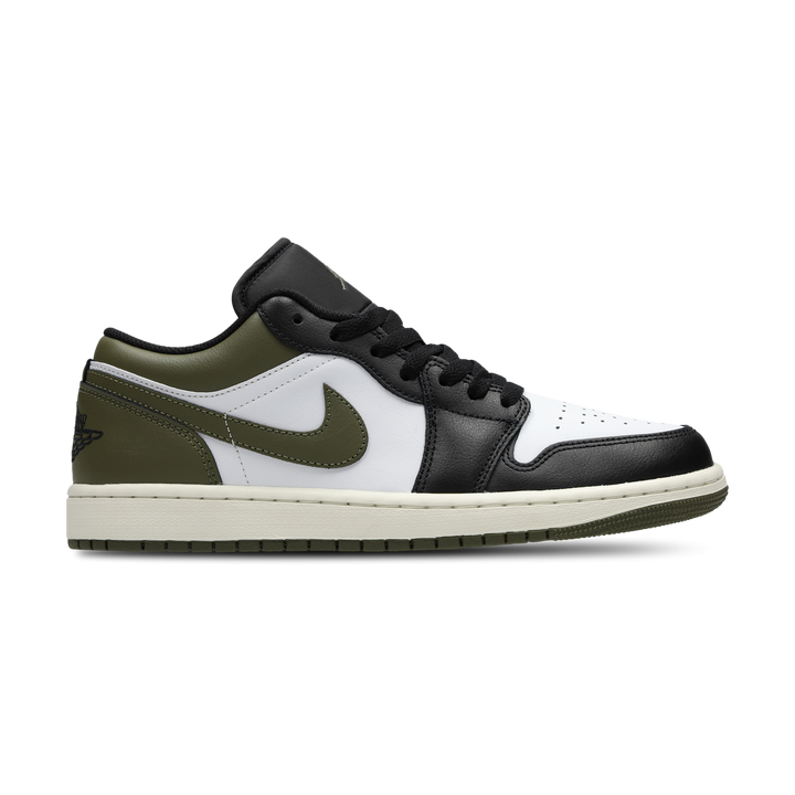 Jordan 1 Low Herren Schuhe - Schwarz - Größe: 40 - Leder - Foot Locker