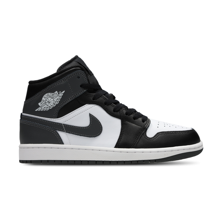 Jordan 1 Mid Herren Schuhe - Schwarz - Größe: 40 - Leder, Synthetik - Foot Locker