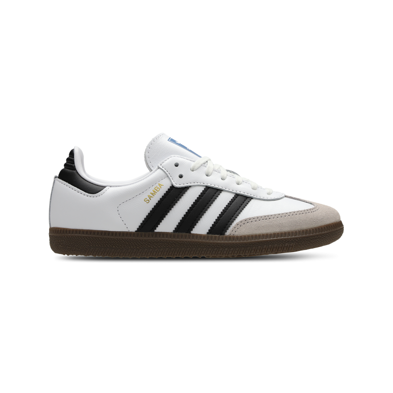 Adidas Samba Unisex Schuhe - Weiß - Größe: 35.5 - Leder - Foot Locker