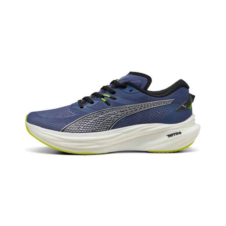 Puma Deviate Nitro 3 Blau Grün SS25 Schuhe, Größe 40 - EUR