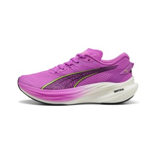 Puma Deviate Nitro 3 Lila Gelb SS25 Damenschuhe, Größe 36 - EUR