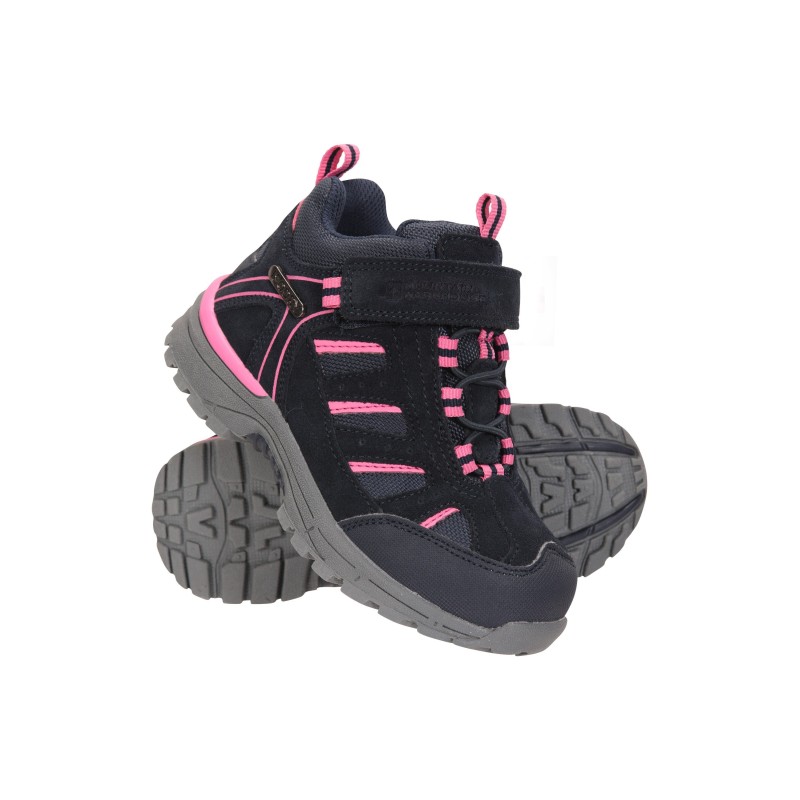 Drift Wasserdichte Junior-Stiefel - Marineblau