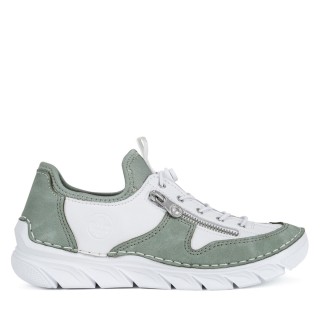 Halbschuhe Rieker 55064-52 Weiß