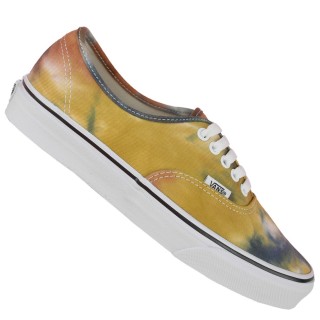 Vans U Authentic Damen-Sneaker (Tie Dye) Navy/Burnt Orange