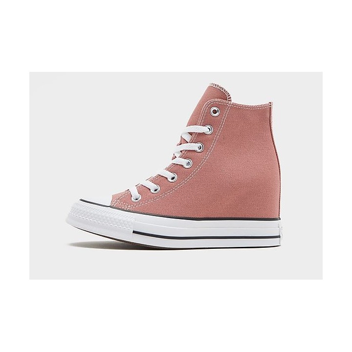 Converse Chuck Taylor All Star Wedge High Damen - Pink - Womens, Pink