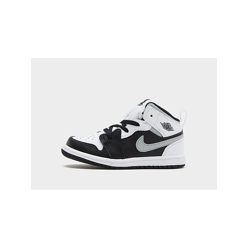 Jordan Air 1 Mid Babys - Black, Black