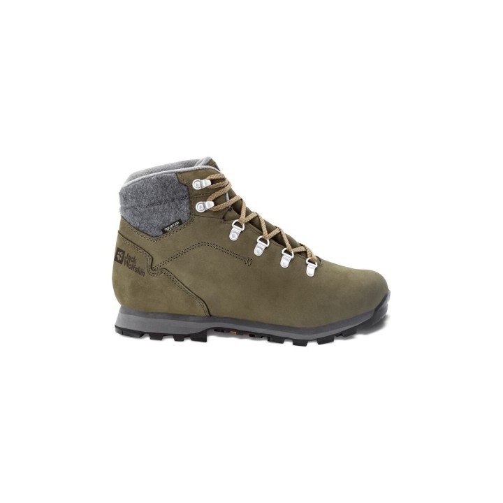 Jack Wolfskin Thunder Bay Texapore Mid Men Wasserdichte Winterschuhe Herren 40 miscellaneous khaki / grey