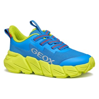 Geox Sneaker "J FLEXYPER FAST BOY", Chunky Sneaker, Laufschuh, Sportschuh mit praktischem Gummizug