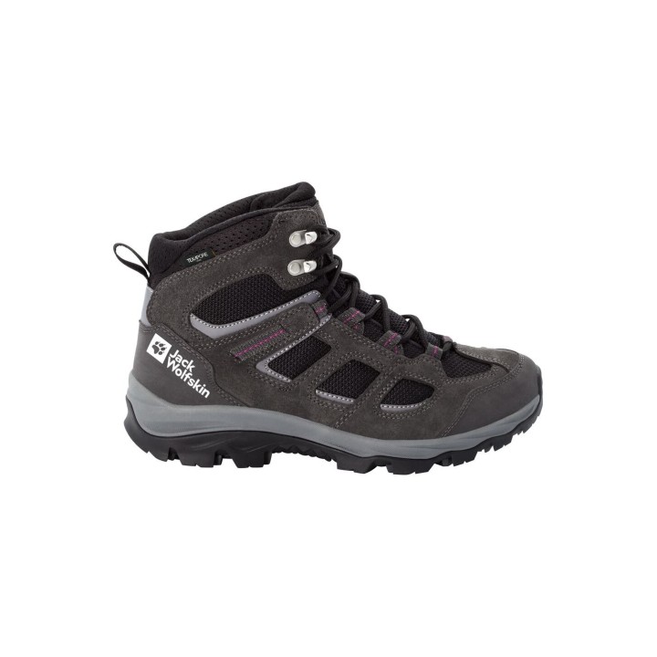 Jack Wolfskin Vojo 3 Texapore Mid Women Wasserdichte Wanderschuhe Damen 39.5 miscellaneous,grey,purple Dark Steel / Purple