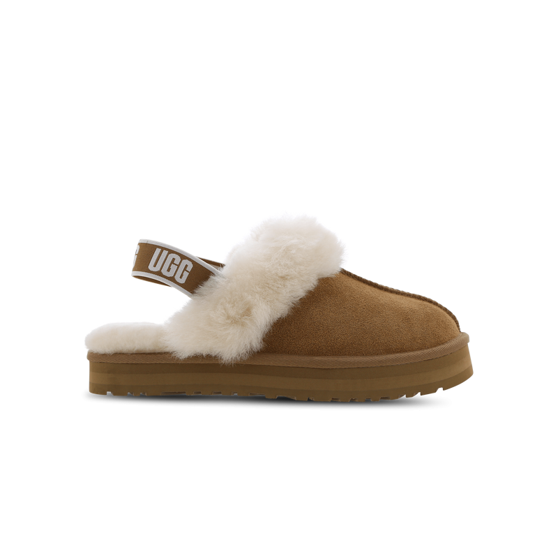 UGG Funkette Unisex Schuhe - Braun - Größe: 38 - Leder - Foot Locker
