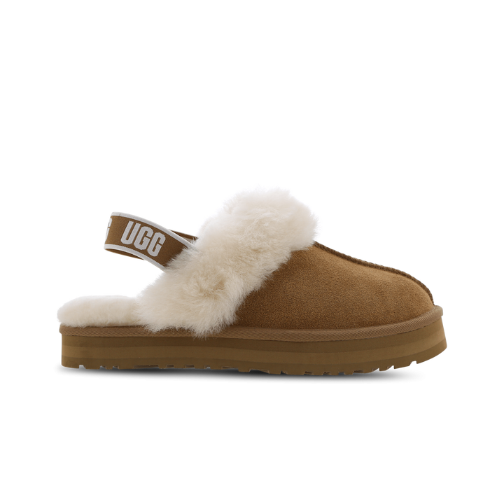 UGG Funkette Unisex Schuhe - Braun - Größe: 38 - Leder - Foot Locker